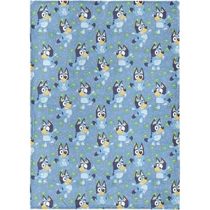 Northwest Bluey Bunny Pup Throw Blanket Oversized Silk Touch Throw, Ultra-Soft Lightweight Fleece Décor, 50 x 70 inches(Bluey Time to Frolic)