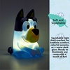 Bluey Bingo Squishy Night Light 6″ LED Soft Mood Lamp for Decor, Kids Bedrooms, Collectors & Gift Giving(Bluey)
