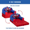 Delta Children – Bluey Cozee Buddy Flip-Out Kids Chair, Blue(Spidey and His Amazing Friends)
