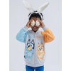 Bluey Fleece Zip-Up Hoodie Toddler to Big Kid(Grey)