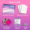 Skillmatics Foil Fun Disney Princess, Foil Art & Craft Kit, Gift for Kids | Travel Toy, Mess-Free Sticker Activity, DIY Decor, For Fans of Cinderella, Ariel & Jasmine, Girls & Boys Ages 4, 5, 6, 7, 8(3. Unicorns & Princesses)