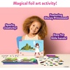 Skillmatics Foil Fun Disney Princess, Foil Art & Craft Kit, Gift for Kids | Travel Toy, Mess-Free Sticker Activity, DIY Decor, For Fans of Cinderella, Ariel & Jasmine, Girls & Boys Ages 4, 5, 6, 7, 8(1. Disney Princess)