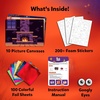 Skillmatics Foil Fun Disney Princess, Foil Art & Craft Kit, Gift for Kids | Travel Toy, Mess-Free Sticker Activity, DIY Decor, For Fans of Cinderella, Ariel & Jasmine, Girls & Boys Ages 4, 5, 6, 7, 8(Halloween)