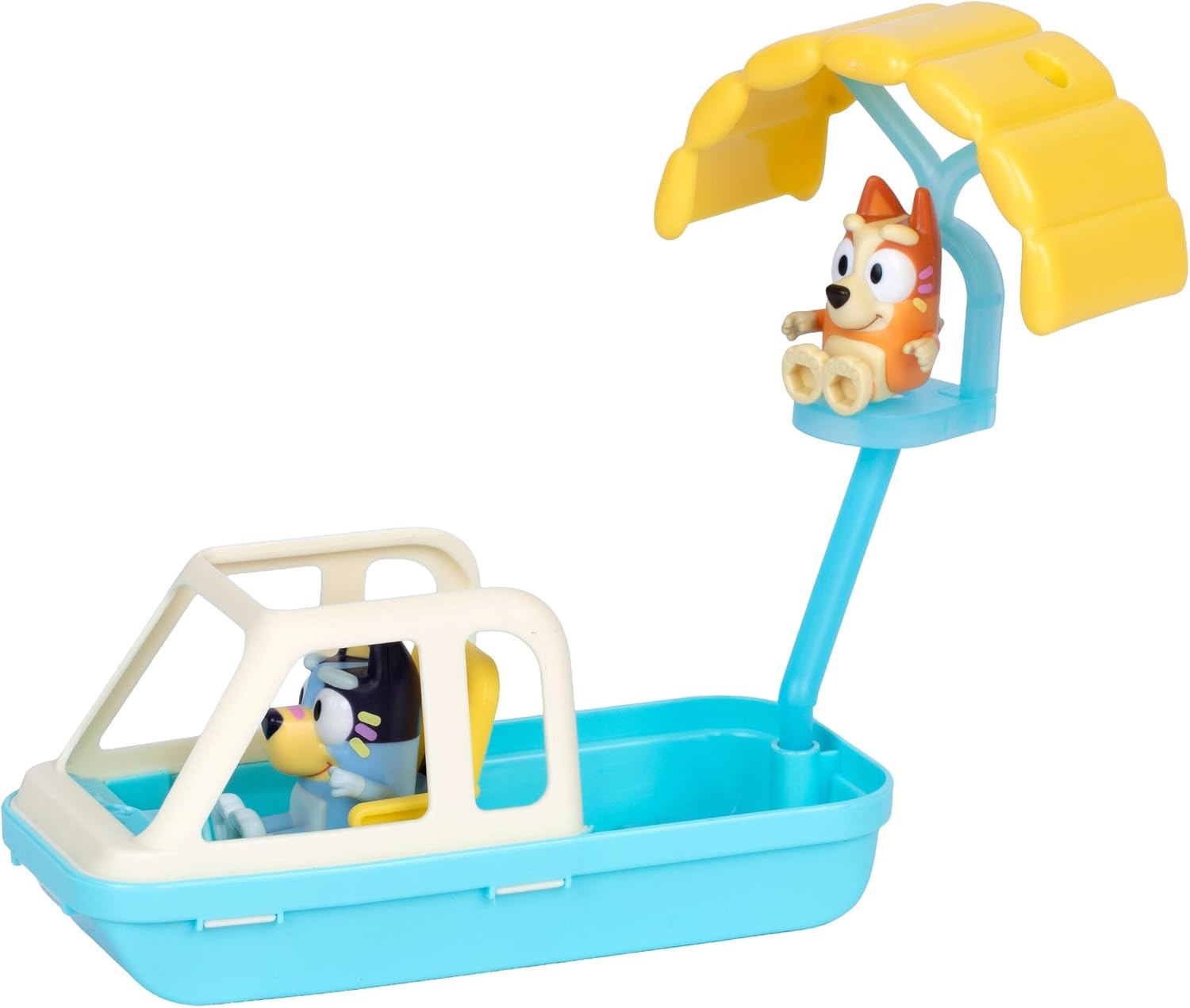 image:imageBluey Cruise Ship Playset Features 5 Play Areas Water Slide Rock Wall Speedboat amp Parasail Includes 15 Accessories Sticker Sheet amp Exclusive Bingo Figures