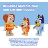 BLUEY Adventure Plane, Airplane Toys, Pilot Figure and Accessories | Open side with fold-down stairs, family seating, and luggage storage in this airplanes for kids playset(Garbage Truck)