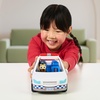 BLUEY Adventure Plane, Airplane Toys, Pilot Figure and Accessories | Open side with fold-down stairs, family seating, and luggage storage in this airplanes for kids playset(Police Car)
