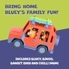 BLUEY Adventure Plane, Airplane Toys, Pilot Figure and Accessories | Open side with fold-down stairs, family seating, and luggage storage in this airplanes for kids playset(Family Vehicle)