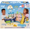 Bluey Cruise Ship Playset, Features 5 Play Areas, Water Slide, Rock Wall, Speedboat & Parasail, Includes 15+ Accessories, Sticker Sheet, & Exclusive Bingo Figures