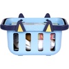 Bluey Shopping Basket, 9 Grocery Accessories, Toddler Pretend Play | Foldable handles sized for little hands, shopping list included; roleplay toy for kids ages 3+(Shopping Basket)