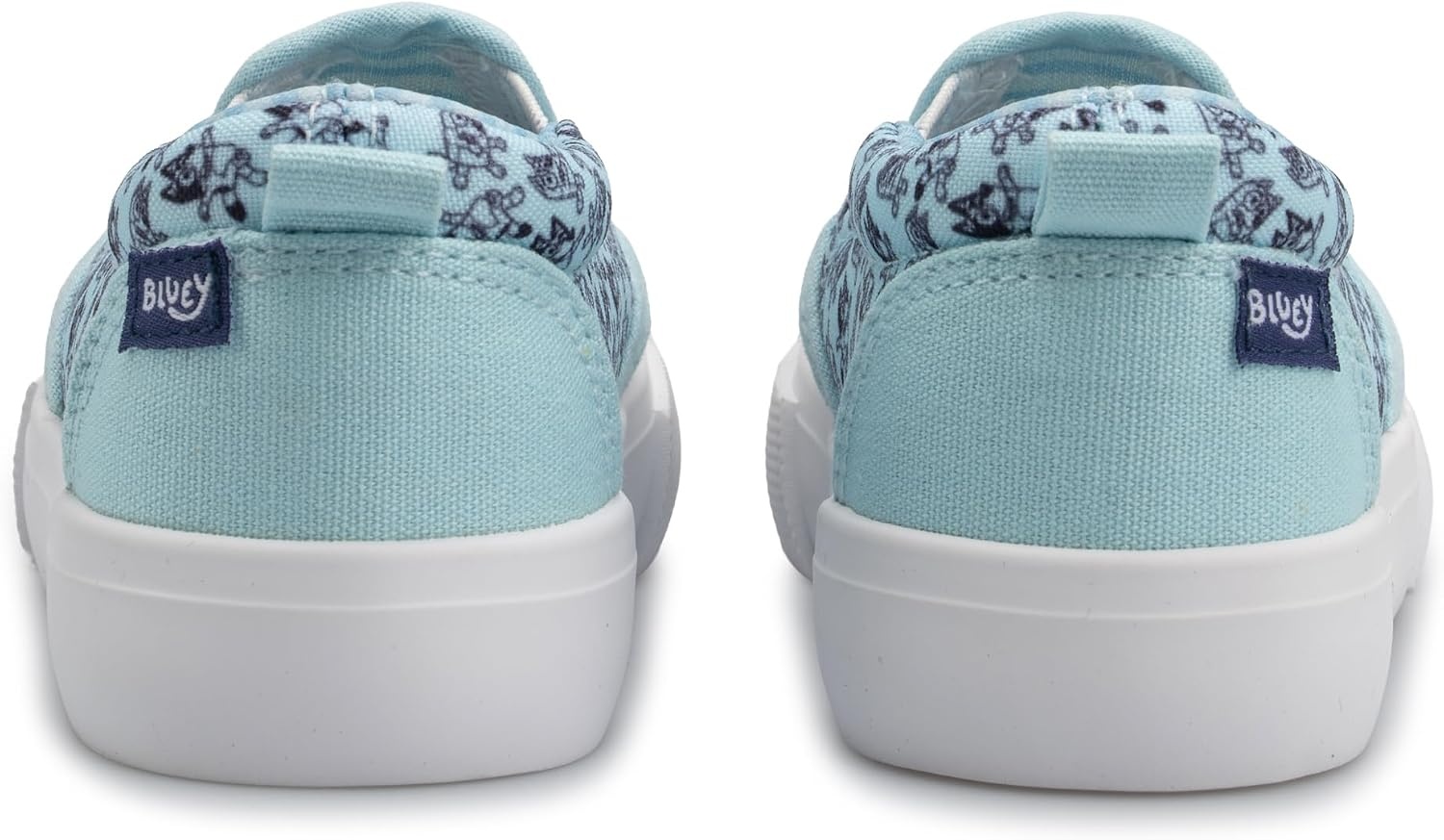 image:imageBluey Shoes for Kids Slip On Toddler Sneakers for Boys and GirlsBlue