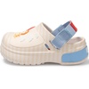 Bluey Officially Licensed Kids Clogs – Lightweight Slip-On Sandals with Back Strap, Water Shoes for Toddlers & Children(White)