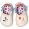 Bluey Officially Licensed Kids Clogs – Lightweight Slip-On Sandals with Back Strap, Water Shoes for Toddlers & Children(White)