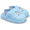 Bluey & Bingo Furry Slippers for Toddlers- Officially Licensed House Shoes for boys and girls(Blue)