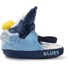 Bluey and Bingo Slippers for Kids, Fluffy Toddler House Shoes(Blue)