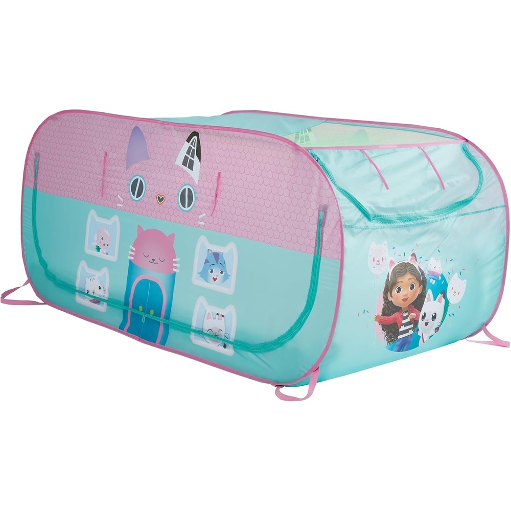image:imageBluey 2 in 1 Kids Pop Up Play Tent and Twin Bed Tent for Pretend and Imaginative PlayGabbys Dollhouse