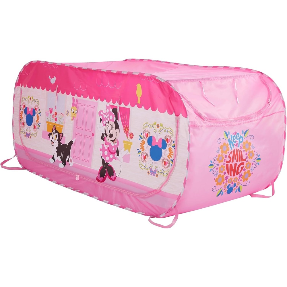 image:imageBluey 2 in 1 Kids Pop Up Play Tent and Twin Bed Tent for Pretend and Imaginative PlayMinnie Mouse