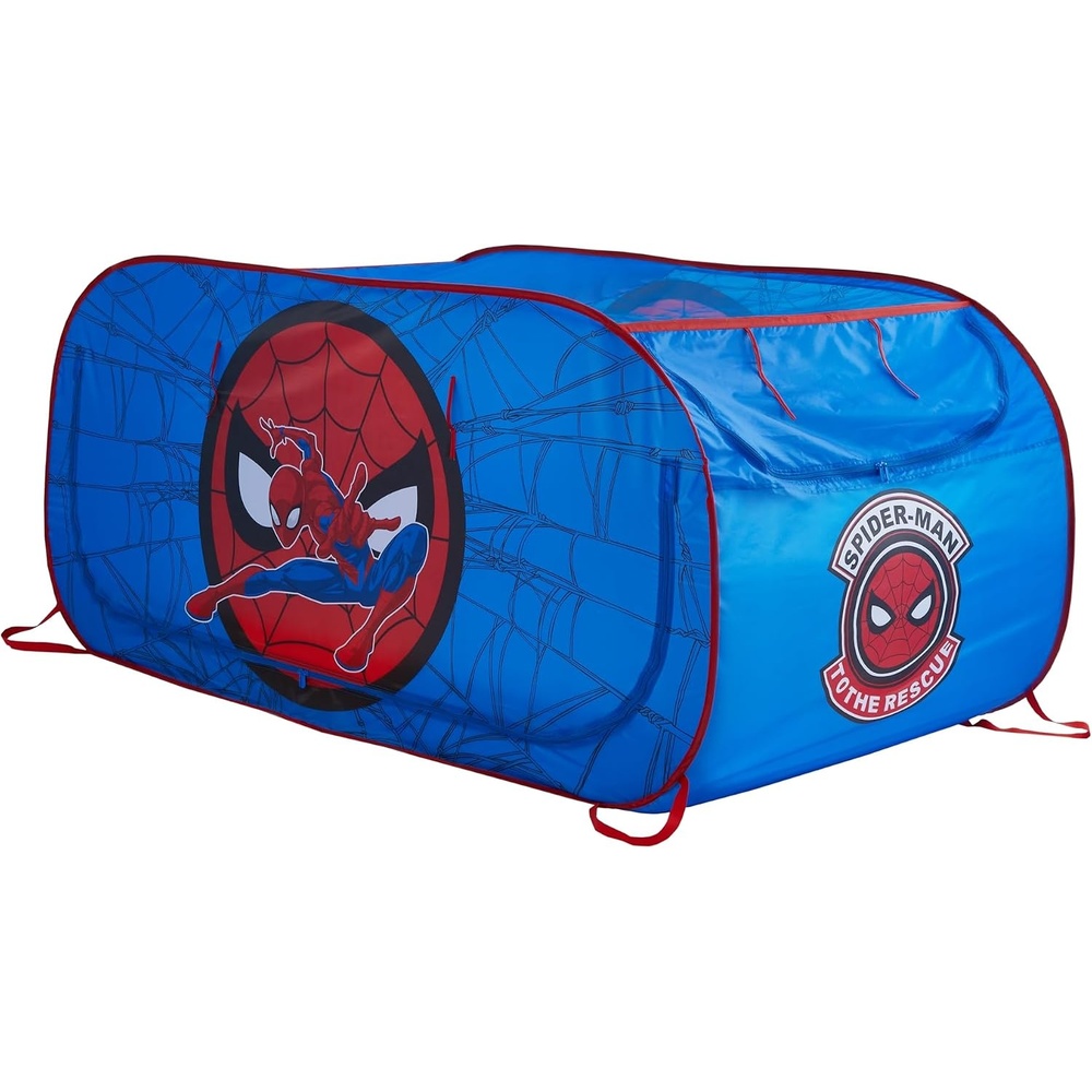 image:imageBluey 2 in 1 Kids Pop Up Play Tent and Twin Bed Tent for Pretend and Imaginative PlaySpiderman