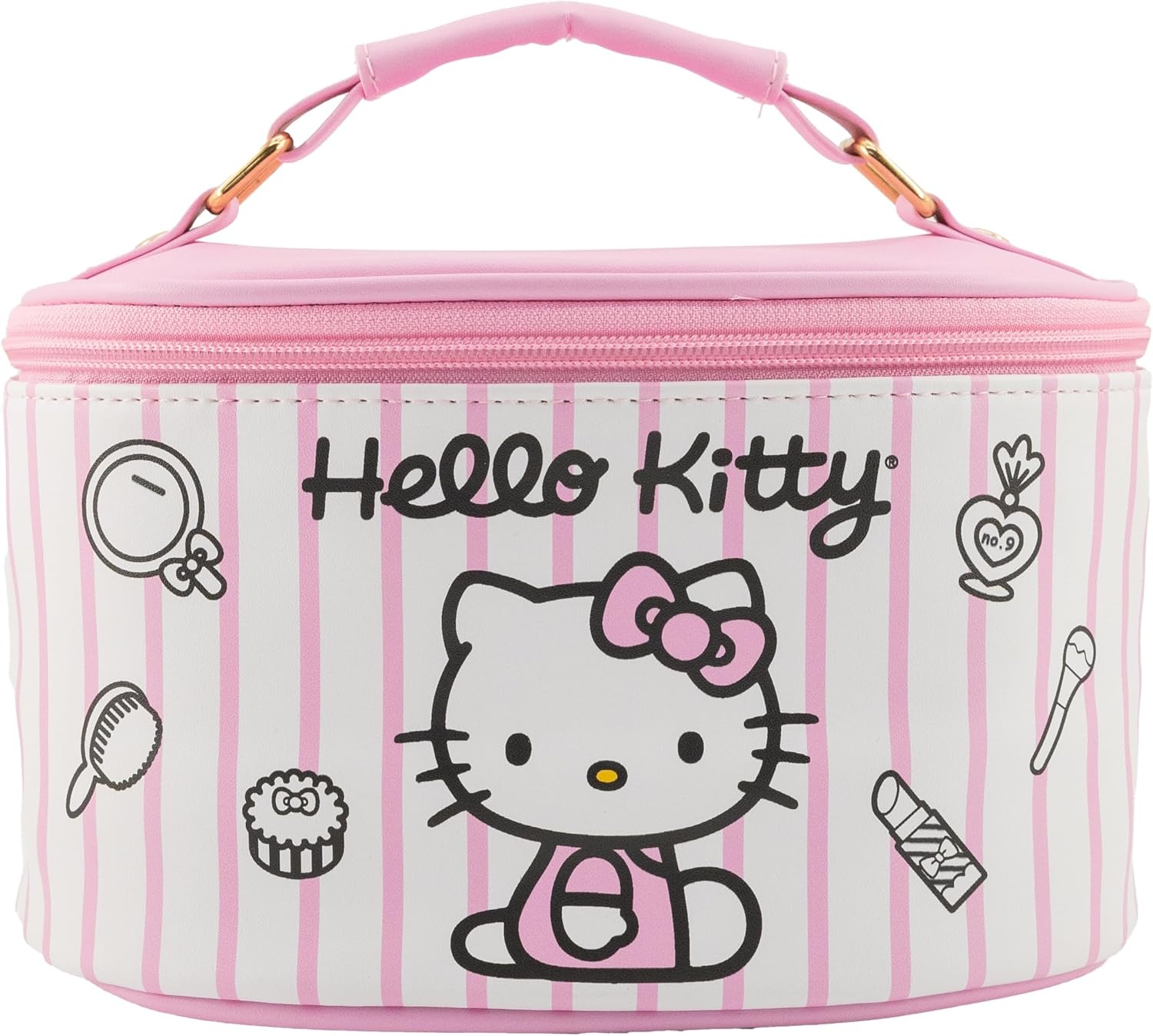 image:imageBluey Makeup Bag Makeup Organizer Travel Toiletry Bag for Women amp Girls Cute Cosmetic Bag Train Case for Kids Travel Bag Toiletry Bag for Women Make up Storage Ages 3Hello Kitty