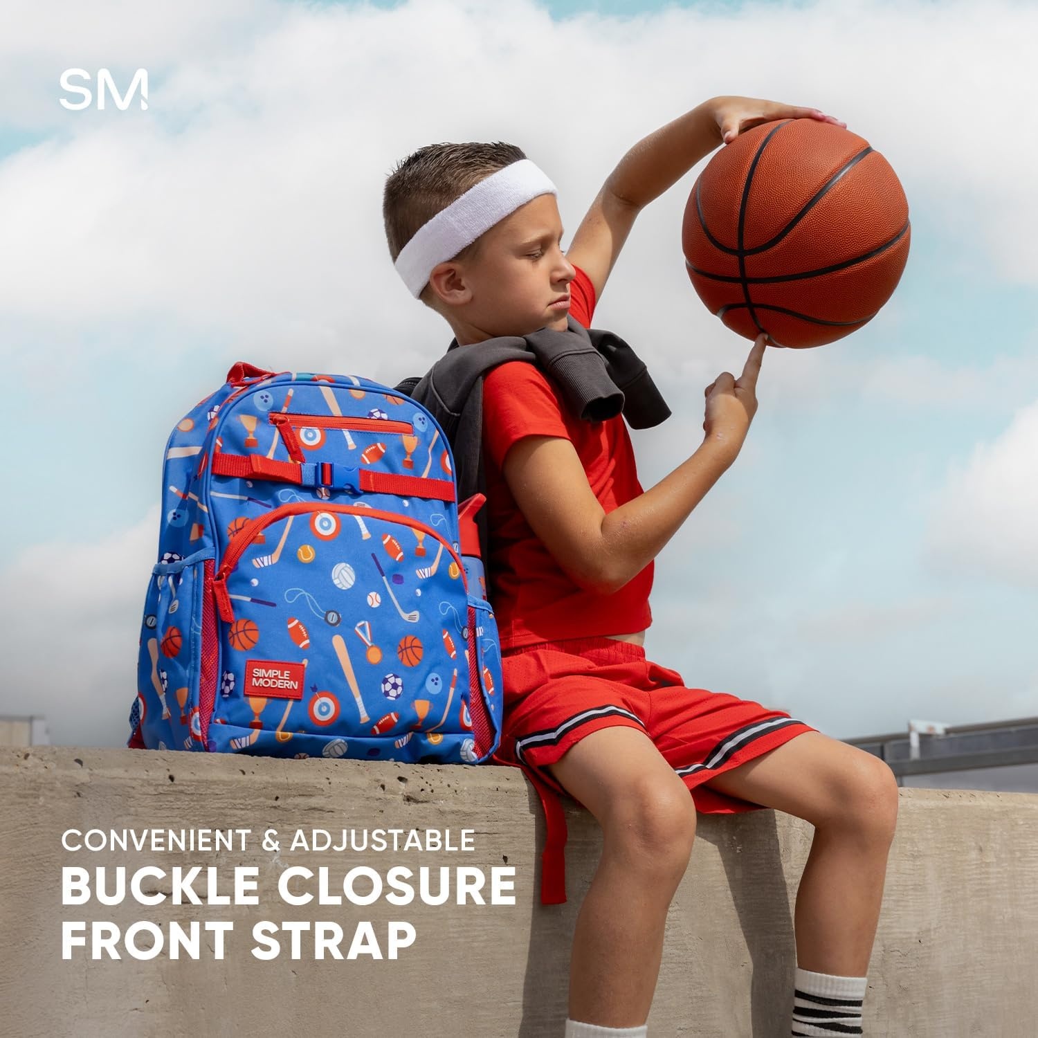 image:imageSimple Modern Medium Bluey Toddler Backpack for School Girls and Boys Kindergarten Elementary Kids Backpack Fletcher Collection Kids 15 tall Bluey SkyUnder the Sea