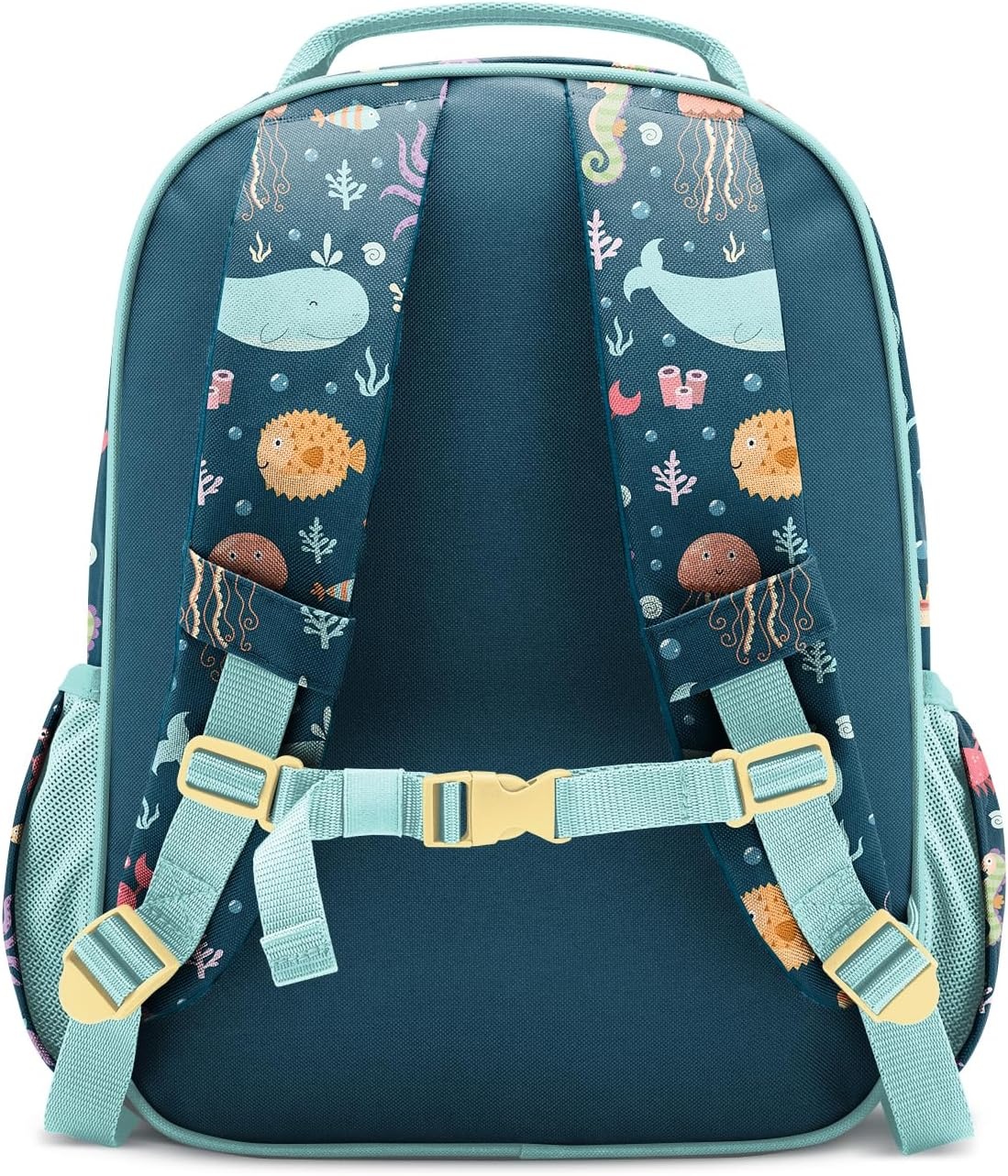 image:imageSimple Modern Medium Bluey Toddler Backpack for School Girls and Boys Kindergarten Elementary Kids Backpack Fletcher Collection Kids 15 tall Bluey SkyUnder the Sea