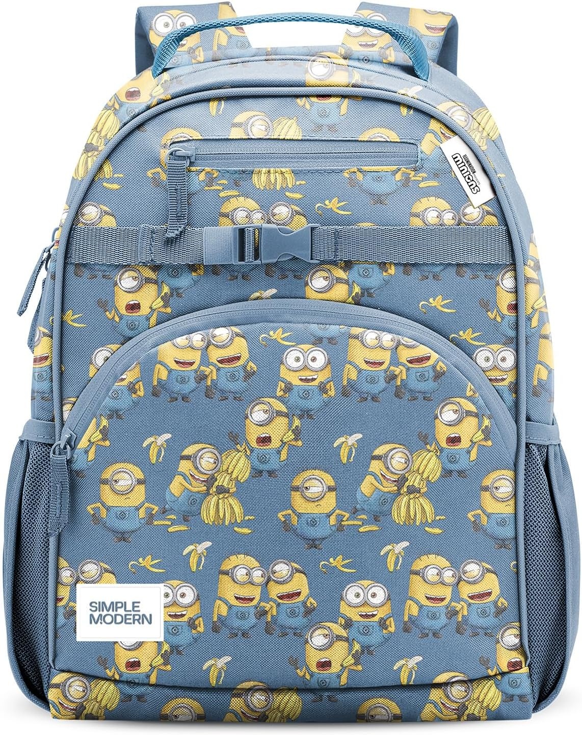 image:imageSimple Modern Medium Bluey Toddler Backpack for School Girls and Boys Kindergarten Elementary Kids Backpack Fletcher Collection Kids 15 tall Bluey SkyMinions Unite