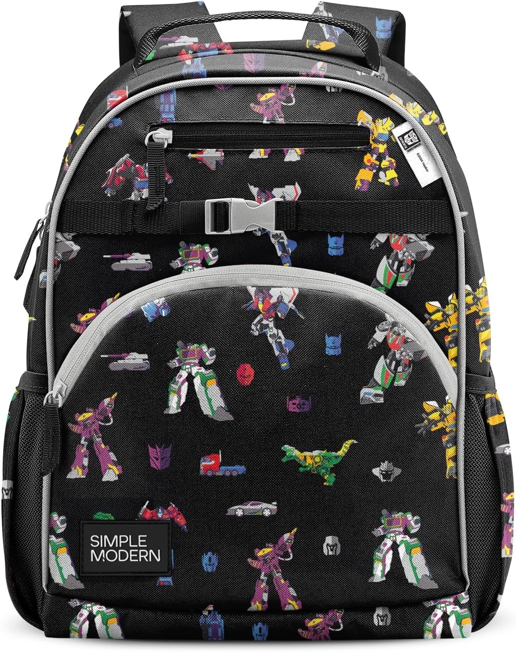 image:imageSimple Modern Medium Bluey Toddler Backpack for School Girls and Boys Kindergarten Elementary Kids Backpack Fletcher Collection Kids 15 tall Bluey SkyTransformers Block Nation
