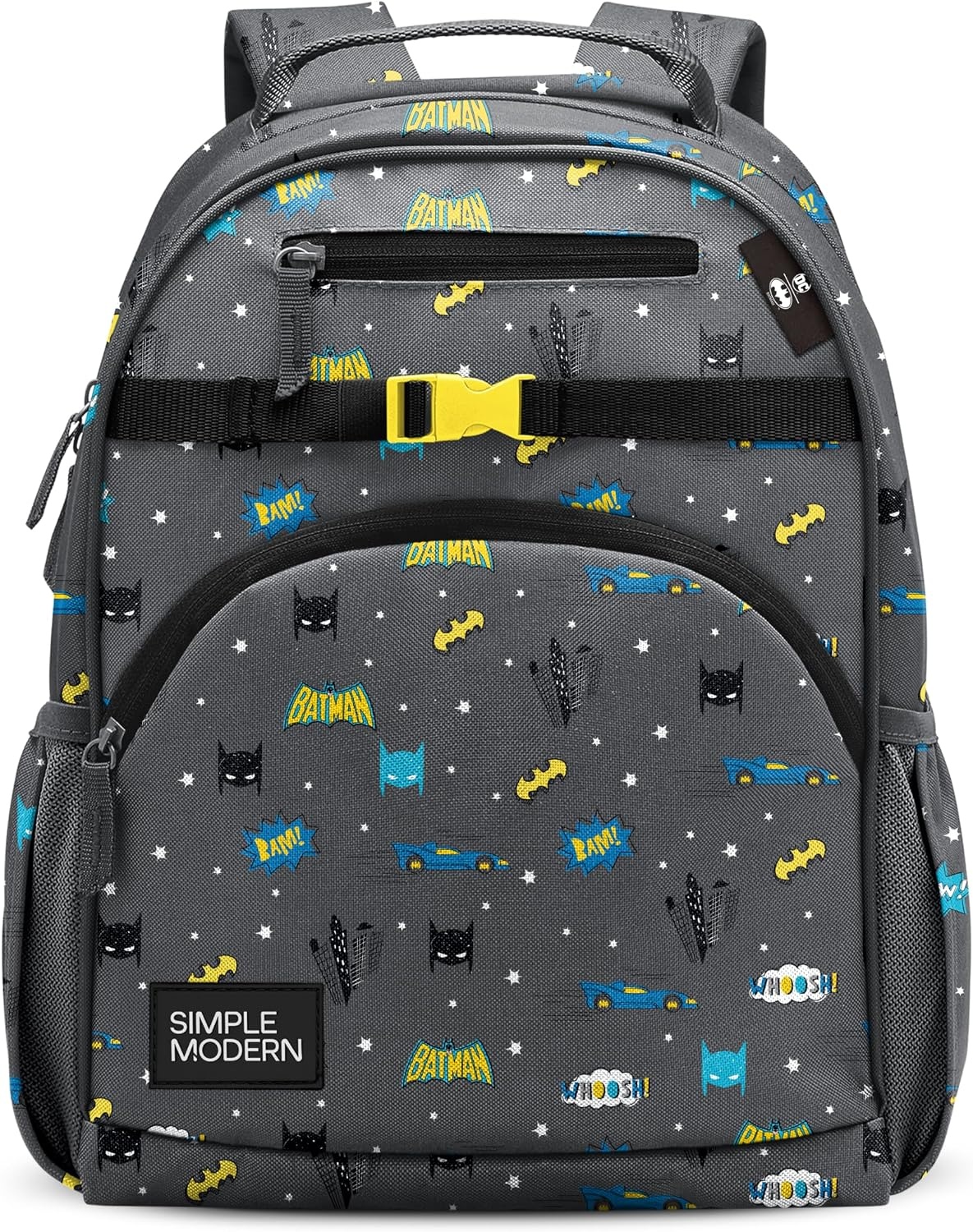 image:imageSimple Modern Medium Bluey Toddler Backpack for School Girls and Boys Kindergarten Elementary Kids Backpack Fletcher Collection Kids 15 tall Bluey SkyDc Batman Pow