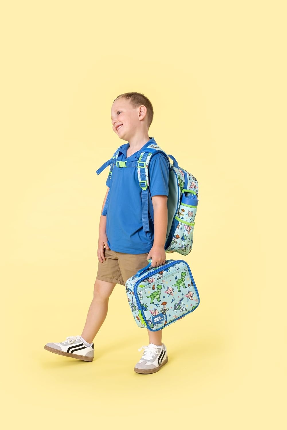image:imageSimple Modern Medium Bluey Toddler Backpack for School Girls and Boys Kindergarten Elementary Kids Backpack Fletcher Collection Kids 15 tall Bluey SkyDisney Buzz and Woody Adventures