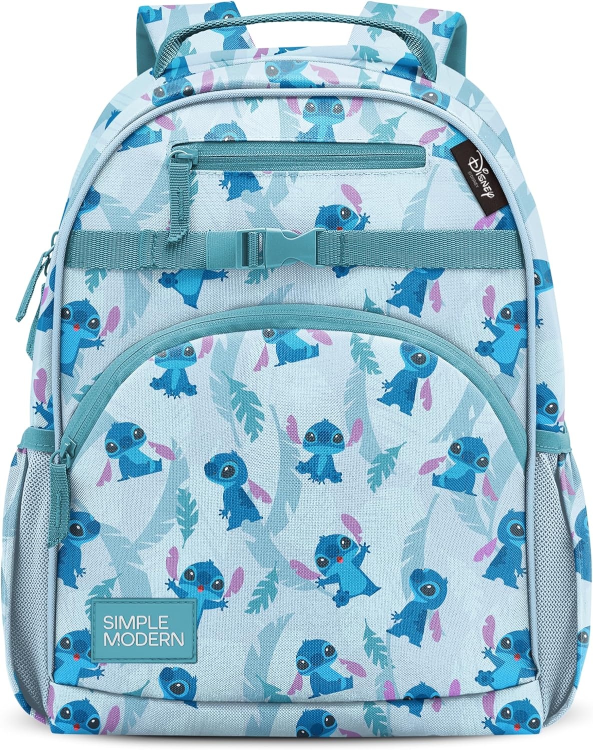 image:imageSimple Modern Medium Bluey Toddler Backpack for School Girls and Boys Kindergarten Elementary Kids Backpack Fletcher Collection Kids 15 tall Bluey SkyDisney Tropical Stitch