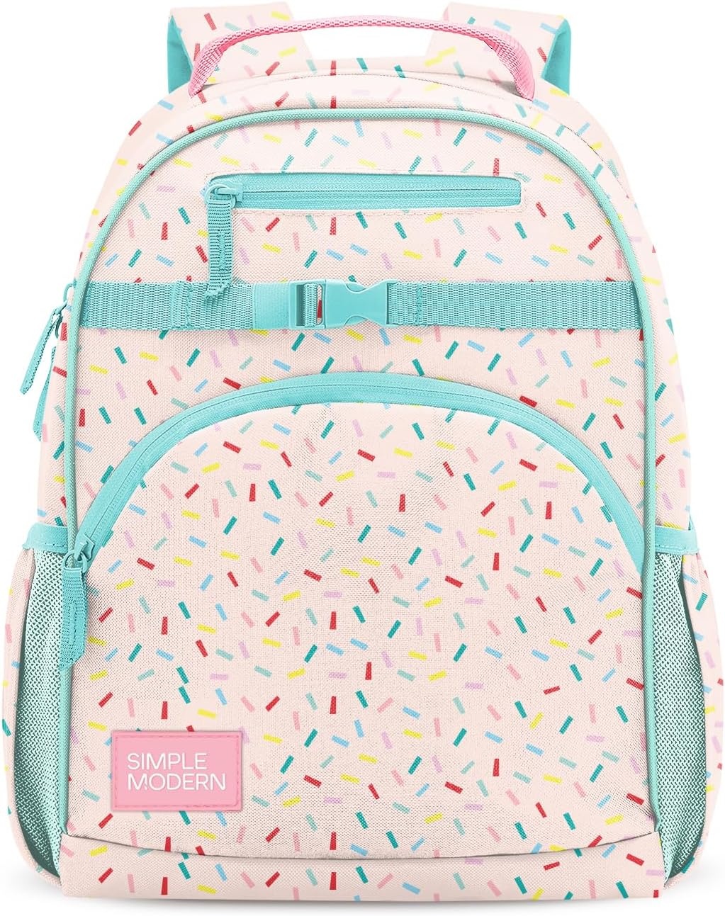 image:imageSimple Modern Medium Bluey Toddler Backpack for School Girls and Boys Kindergarten Elementary Kids Backpack Fletcher Collection Kids 15 tall Bluey SkyConfetti