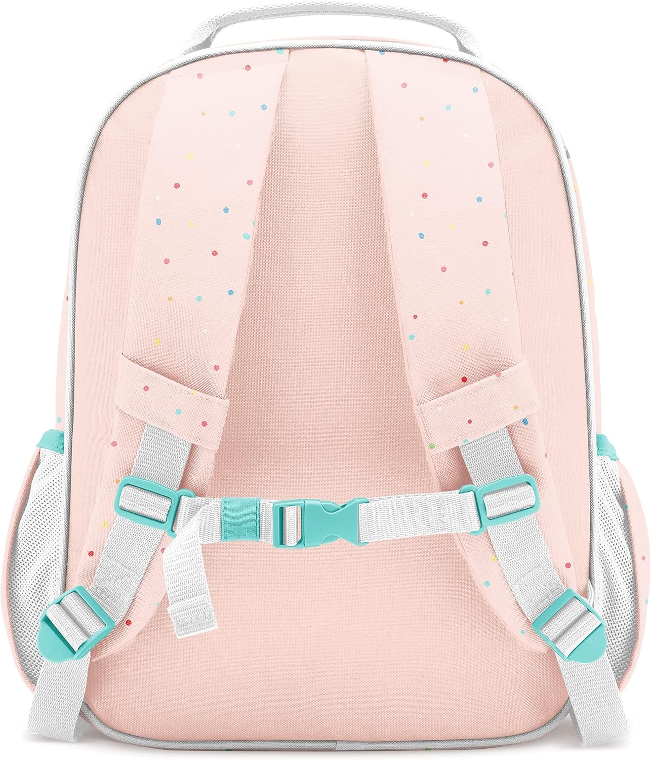 image:imageSimple Modern Medium Bluey Toddler Backpack for School Girls and Boys Kindergarten Elementary Kids Backpack Fletcher Collection Kids 15 tall Bluey SkyRainbow Speckles