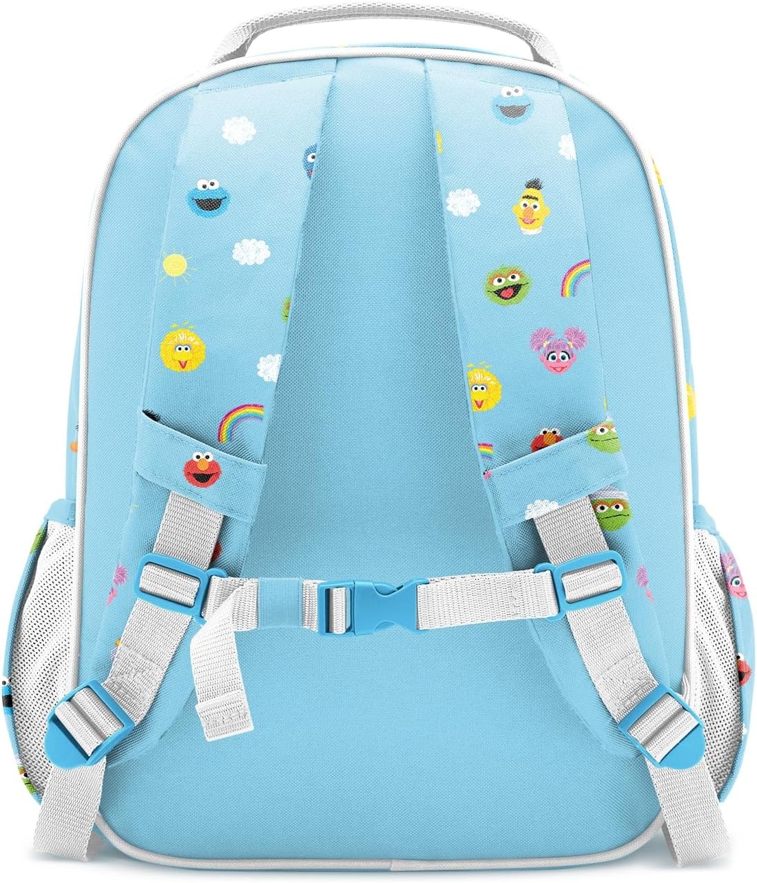 image:imageSimple Modern Medium Bluey Toddler Backpack for School Girls and Boys Kindergarten Elementary Kids Backpack Fletcher Collection Kids 15 tall Bluey SkySesame Street Pals