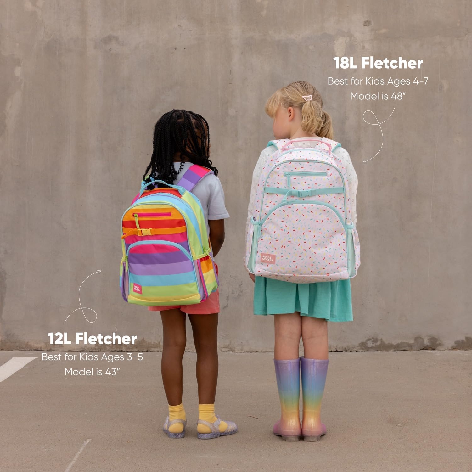 image:imageSimple Modern Medium Bluey Toddler Backpack for School Girls and Boys Kindergarten Elementary Kids Backpack Fletcher Collection Kids 15 tall Bluey SkyConfetti