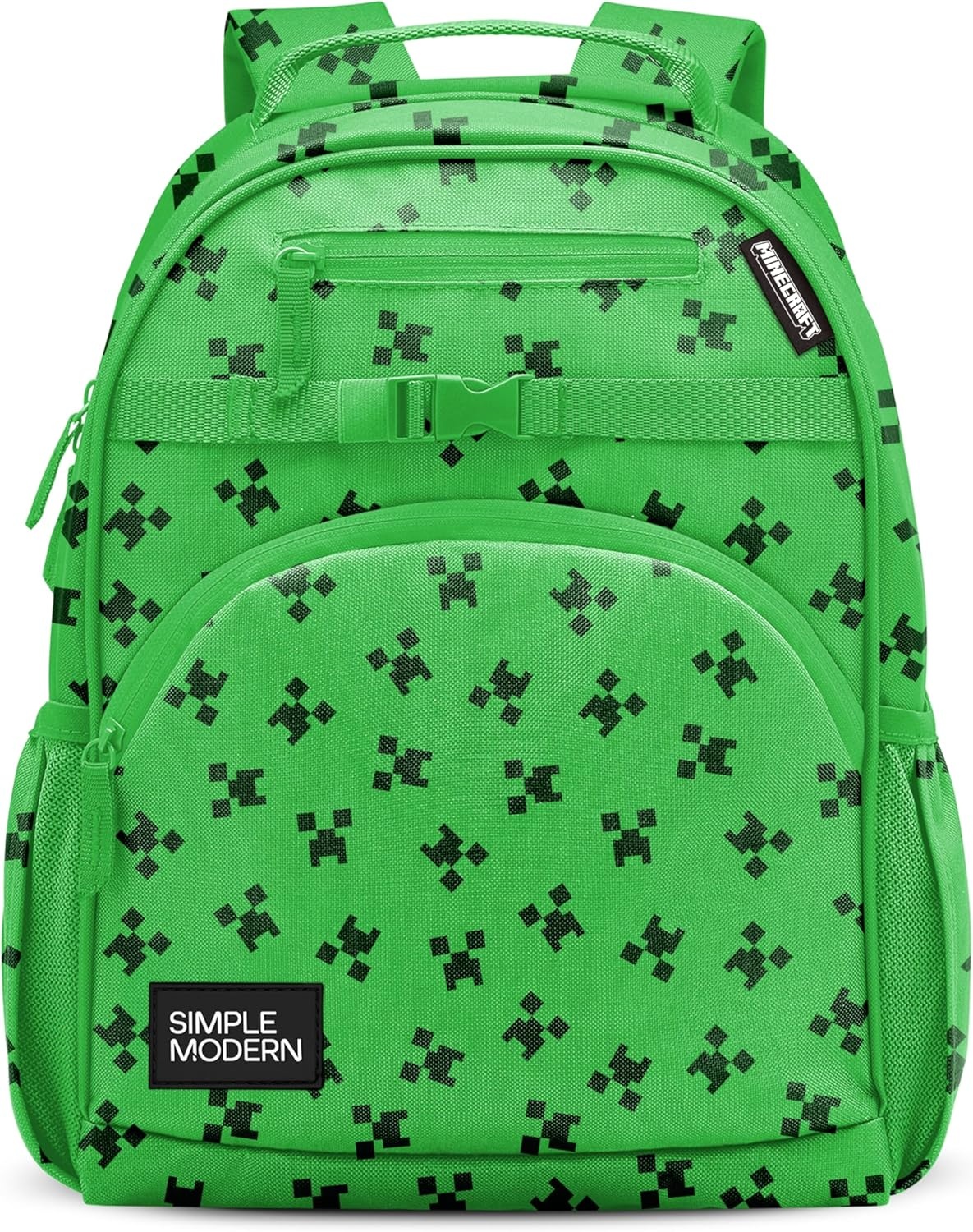 image:imageSimple Modern Medium Bluey Toddler Backpack for School Girls and Boys Kindergarten Elementary Kids Backpack Fletcher Collection Kids 15 tall Bluey SkyMinecraft Creeper