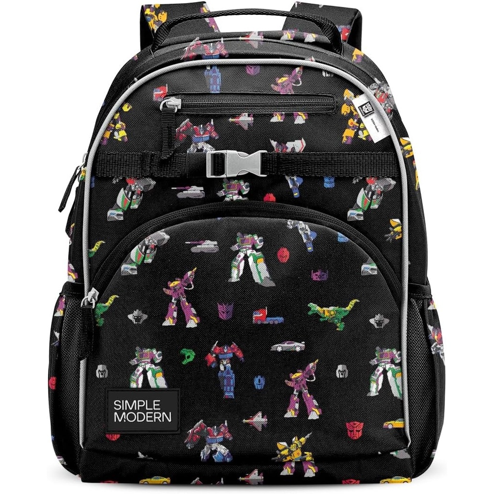 image:imageSimple Modern Medium Bluey Toddler Backpack for School Girls and Boys Kindergarten Elementary Kids Backpack Fletcher Collection Kids 15 tall Bluey SkyTransformers Block Nation