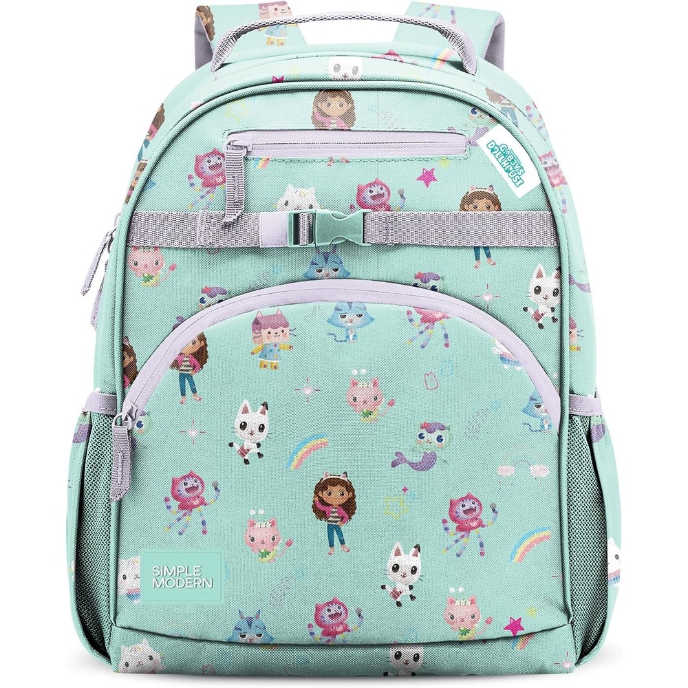 image:imageSimple Modern Medium Bluey Toddler Backpack for School Girls and Boys Kindergarten Elementary Kids Backpack Fletcher Collection Kids 15 tall Bluey SkyGabbys Dollhouse Gabbys Friends