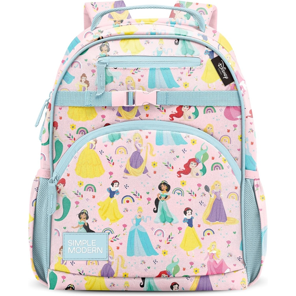 image:imageSimple Modern Medium Bluey Toddler Backpack for School Girls and Boys Kindergarten Elementary Kids Backpack Fletcher Collection Kids 15 tall Bluey SkyDisney Princess Rainbows