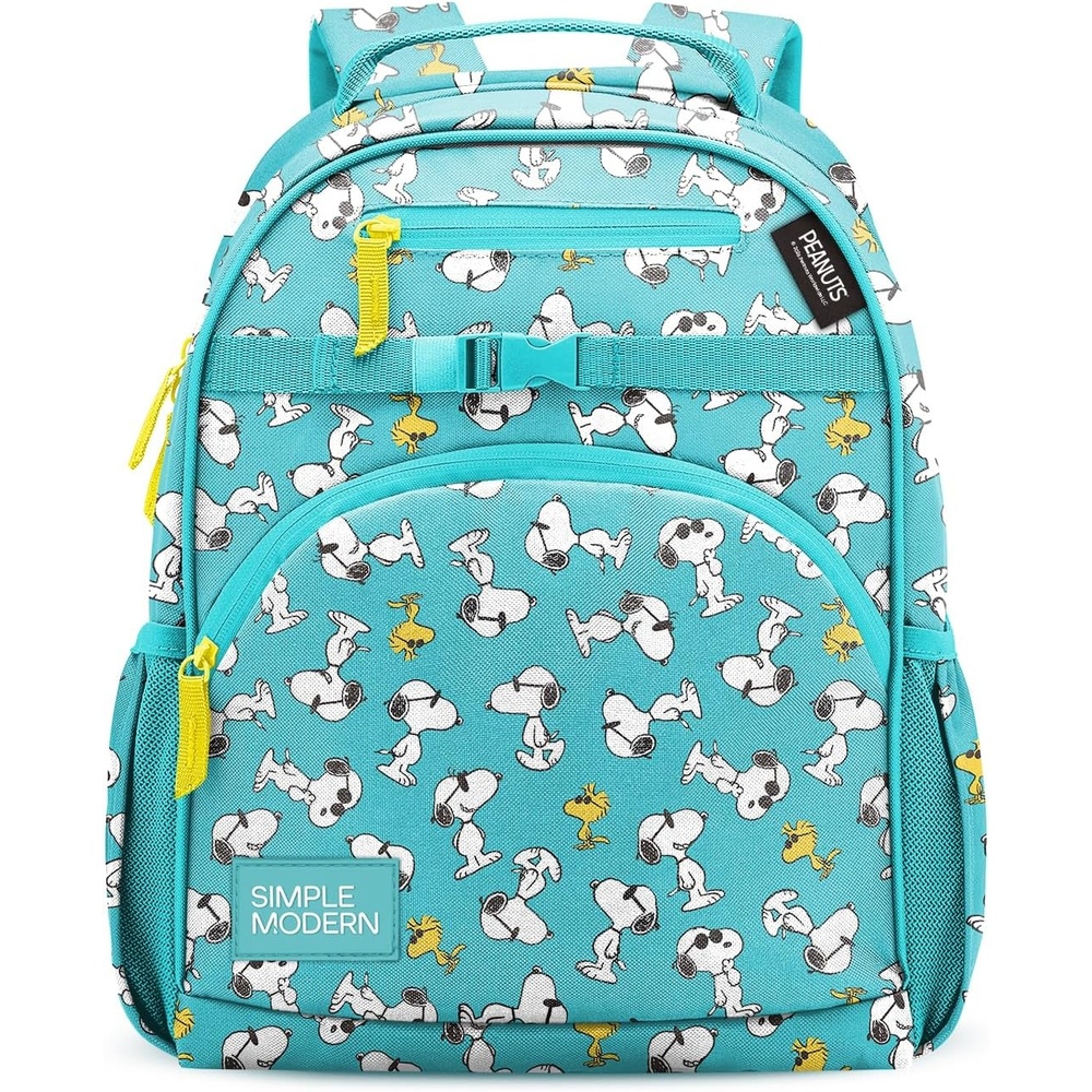 image:imageSimple Modern Medium Bluey Toddler Backpack for School Girls and Boys Kindergarten Elementary Kids Backpack Fletcher Collection Kids 15 tall Bluey SkyPeanuts Snoopy Woodstock
