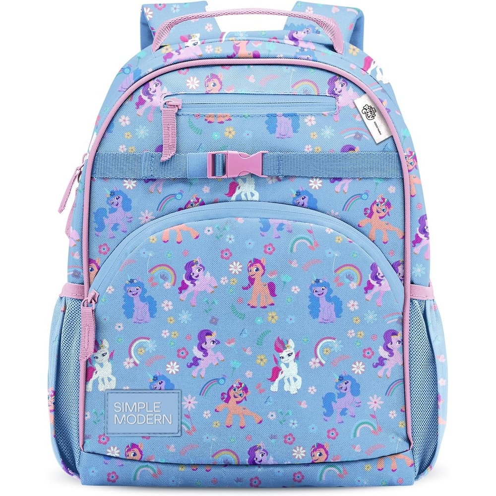 image:imageSimple Modern Medium Bluey Toddler Backpack for School Girls and Boys Kindergarten Elementary Kids Backpack Fletcher Collection Kids 15 tall Bluey SkyMy Little Pony Garden of Rainbows