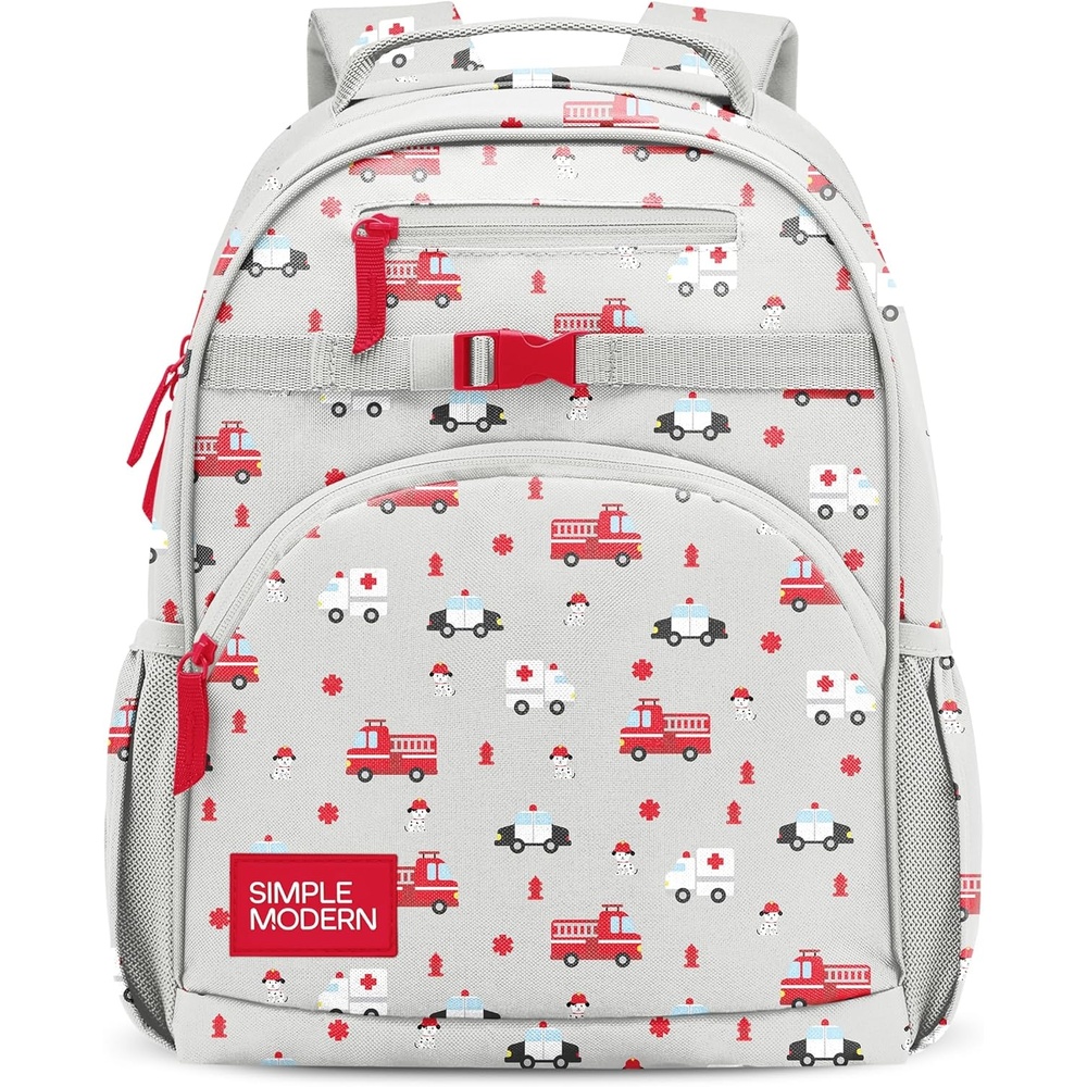 image:imageSimple Modern Medium Bluey Toddler Backpack for School Girls and Boys Kindergarten Elementary Kids Backpack Fletcher Collection Kids 15 tall Bluey SkyFirst Responders