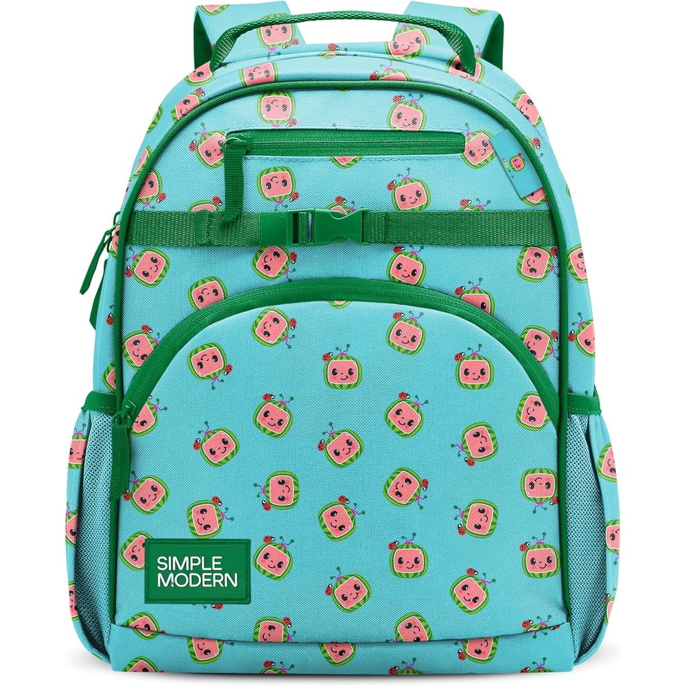 image:imageSimple Modern Medium Bluey Toddler Backpack for School Girls and Boys Kindergarten Elementary Kids Backpack Fletcher Collection Kids 15 tall Bluey SkyCocomelon Watermelons