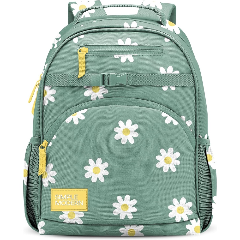 image:imageSimple Modern Medium Bluey Toddler Backpack for School Girls and Boys Kindergarten Elementary Kids Backpack Fletcher Collection Kids 15 tall Bluey SkySage Florals
