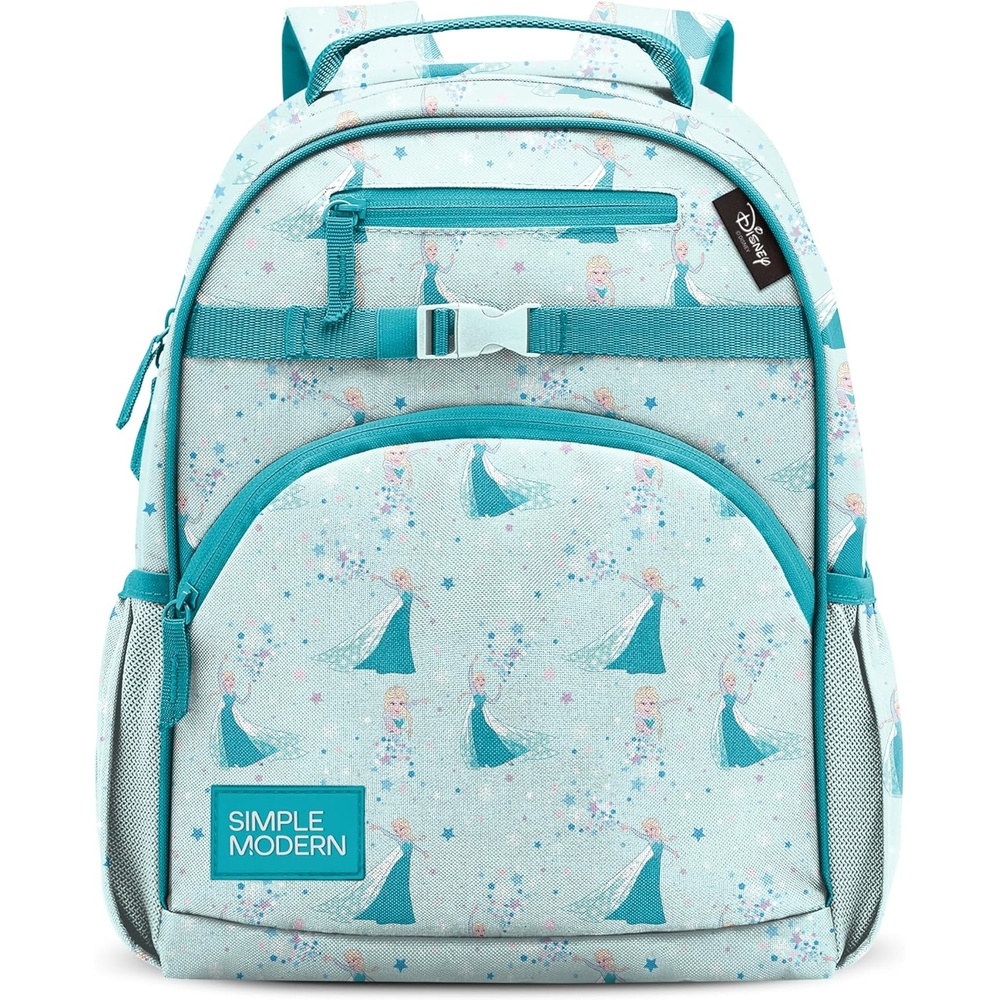 image:imageSimple Modern Medium Bluey Toddler Backpack for School Girls and Boys Kindergarten Elementary Kids Backpack Fletcher Collection Kids 15 tall Bluey SkyDisney Frozen Elsas Snowflake