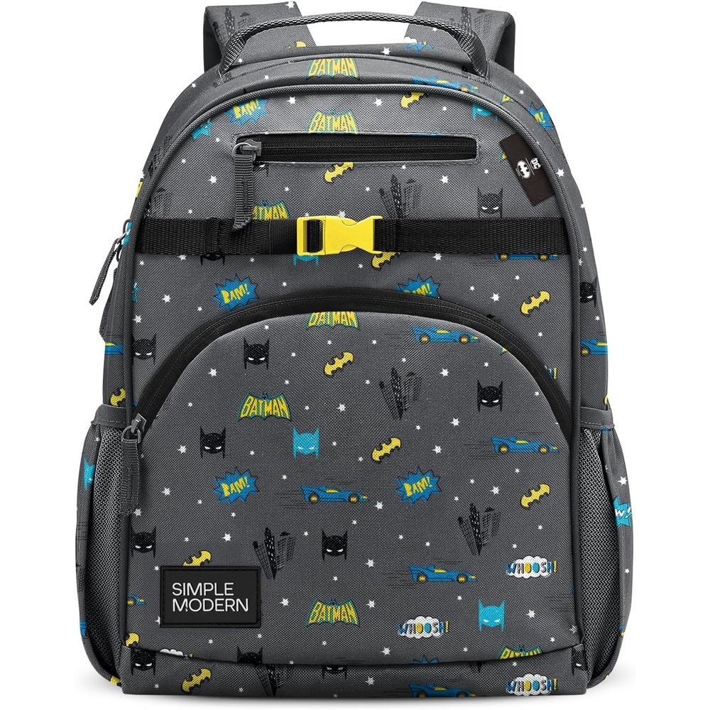 image:imageSimple Modern Medium Bluey Toddler Backpack for School Girls and Boys Kindergarten Elementary Kids Backpack Fletcher Collection Kids 15 tall Bluey SkyDc Batman Pow