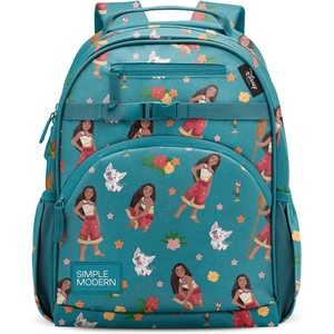 Simple Modern Medium Bluey Toddler Backpack for School Girls and Boys | Kindergarten Elementary Kids Backpack | Fletcher Collection | Kids – 15″ tall | Bluey Sky(Disney: Moana Oceana)