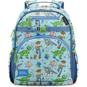 Simple Modern Medium Bluey Toddler Backpack for School Girls and Boys | Kindergarten Elementary Kids Backpack | Fletcher Collection | Kids – 15″ tall | Bluey Sky(Disney: Buzz and Woody Adventures)
