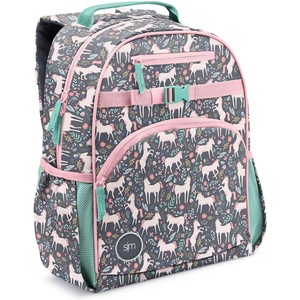 Simple Modern Medium Bluey Toddler Backpack for School Girls and Boys | Kindergarten Elementary Kids Backpack | Fletcher Collection | Kids – 15″ tall | Bluey Sky(- Unicorn Fields)