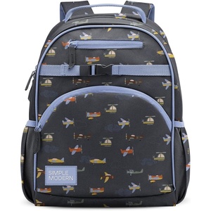 Simple Modern Medium Bluey Toddler Backpack for School Girls and Boys | Kindergarten Elementary Kids Backpack | Fletcher Collection | Kids – 15″ tall | Bluey Sky(-Wheels Up)