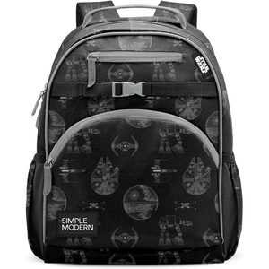 Simple Modern Medium Bluey Toddler Backpack for School Girls and Boys | Kindergarten Elementary Kids Backpack | Fletcher Collection | Kids – 15″ tall | Bluey Sky(Star Wars: Vehicle Schematics)
