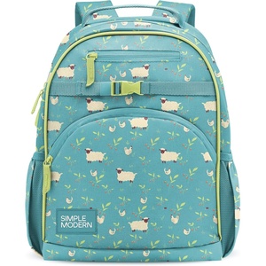 Simple Modern Medium Bluey Toddler Backpack for School Girls and Boys | Kindergarten Elementary Kids Backpack | Fletcher Collection | Kids – 15″ tall | Bluey Sky(-Sheeps & Strawberries)